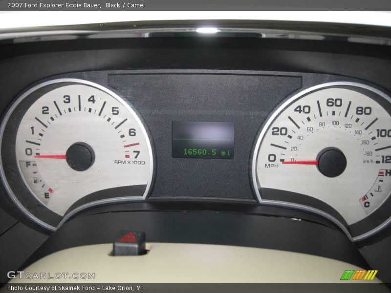 Black / Camel 2007 Ford Explorer Eddie Bauer