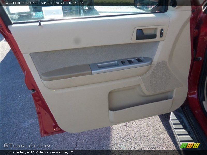 Sangria Red Metallic / Stone 2011 Ford Escape XLT