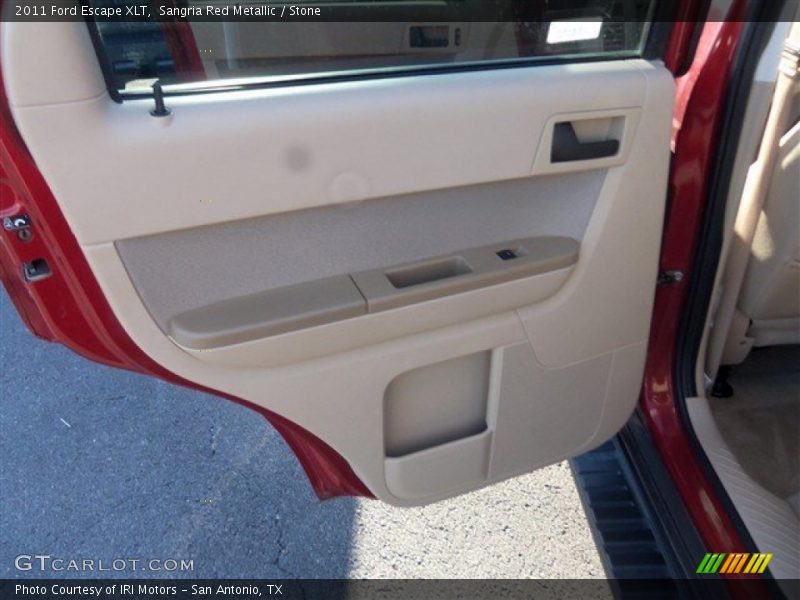 Sangria Red Metallic / Stone 2011 Ford Escape XLT