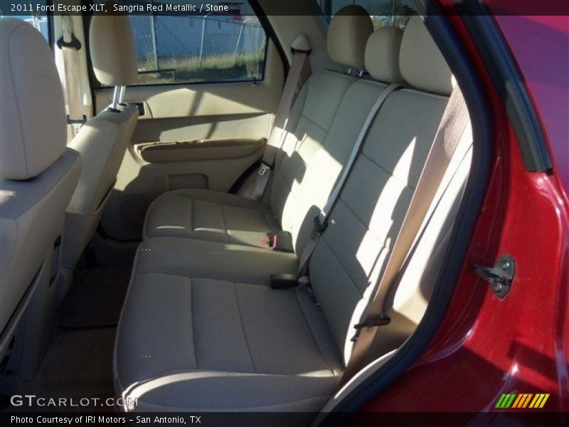Sangria Red Metallic / Stone 2011 Ford Escape XLT