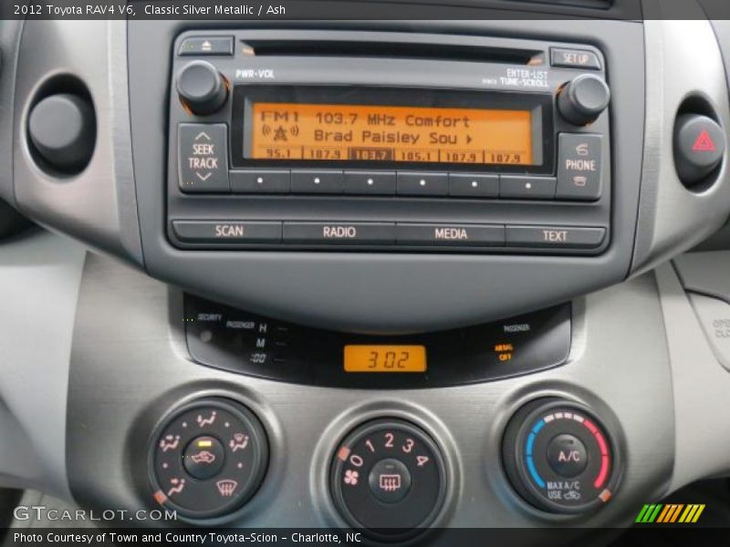 Classic Silver Metallic / Ash 2012 Toyota RAV4 V6