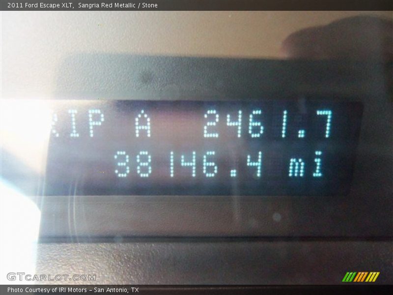 Sangria Red Metallic / Stone 2011 Ford Escape XLT