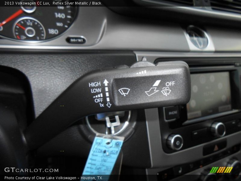 Reflex Silver Metallic / Black 2013 Volkswagen CC Lux
