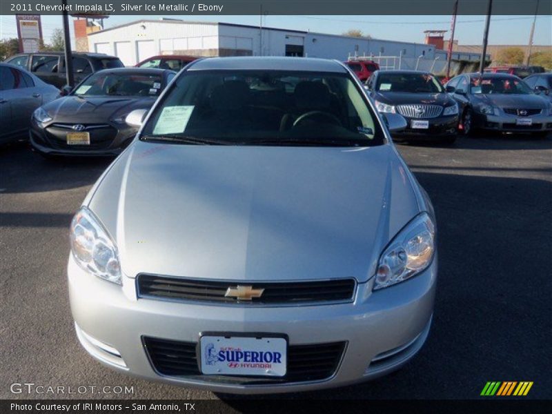 Silver Ice Metallic / Ebony 2011 Chevrolet Impala LS