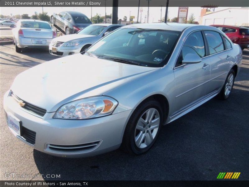 Silver Ice Metallic / Ebony 2011 Chevrolet Impala LS