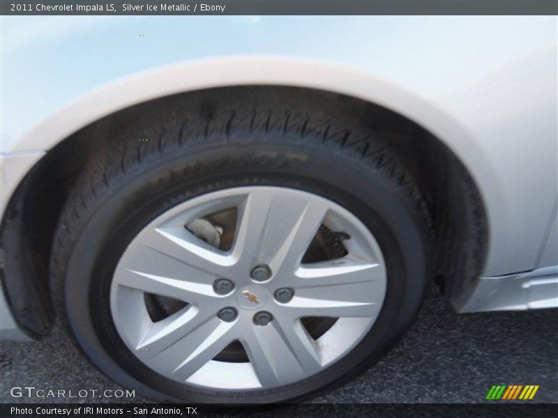 Silver Ice Metallic / Ebony 2011 Chevrolet Impala LS