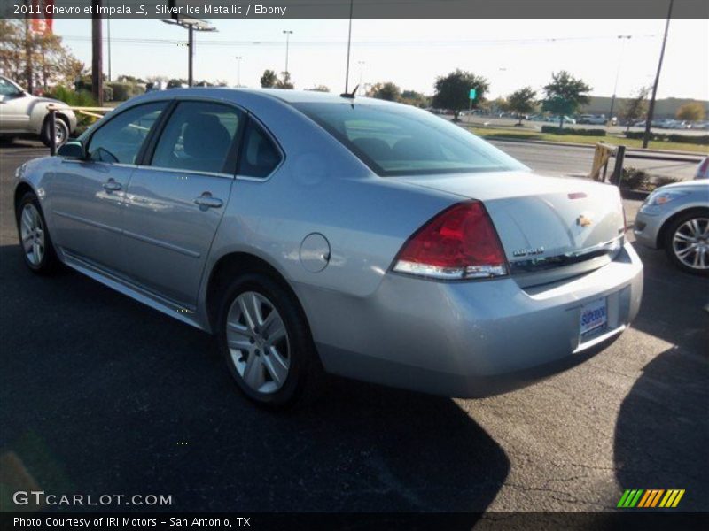 Silver Ice Metallic / Ebony 2011 Chevrolet Impala LS