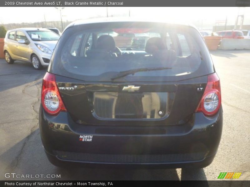 Black Granite Metallic / Charcoal 2009 Chevrolet Aveo Aveo5 LT