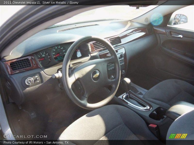 Silver Ice Metallic / Ebony 2011 Chevrolet Impala LS