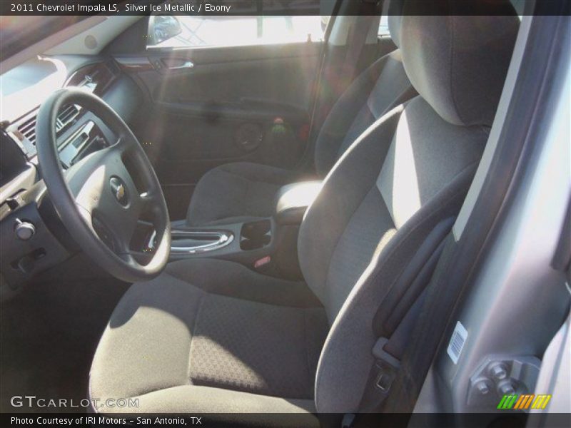 Silver Ice Metallic / Ebony 2011 Chevrolet Impala LS