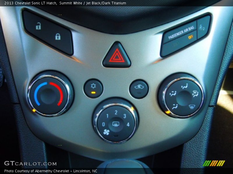Controls of 2013 Sonic LT Hatch