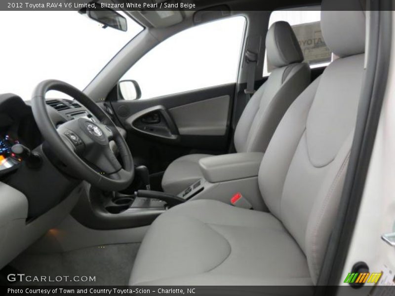 2012 RAV4 V6 Limited Sand Beige Interior