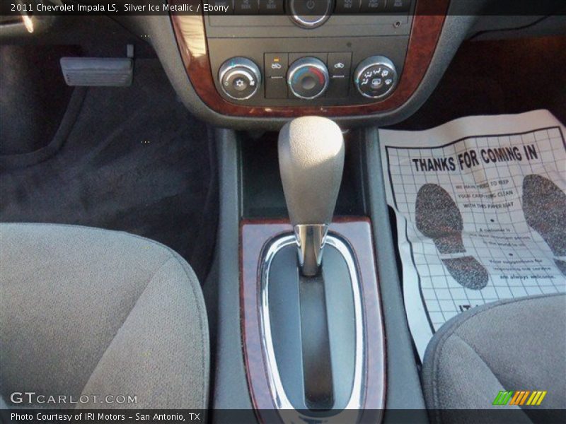 Silver Ice Metallic / Ebony 2011 Chevrolet Impala LS