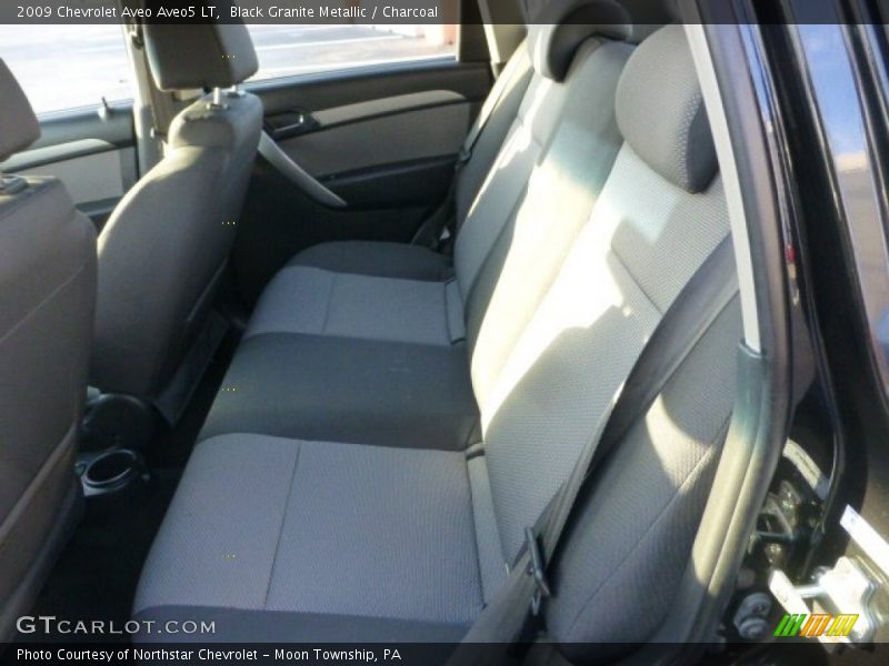 Black Granite Metallic / Charcoal 2009 Chevrolet Aveo Aveo5 LT