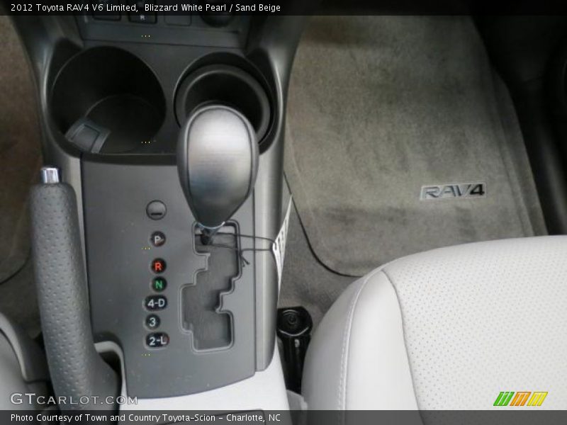  2012 RAV4 V6 Limited 5 Speed ECT-i Automatic Shifter