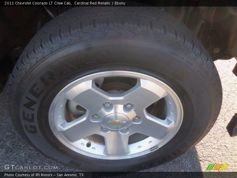 Cardinal Red Metallic / Ebony 2011 Chevrolet Colorado LT Crew Cab