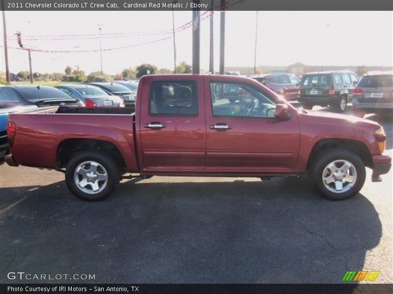 Cardinal Red Metallic / Ebony 2011 Chevrolet Colorado LT Crew Cab