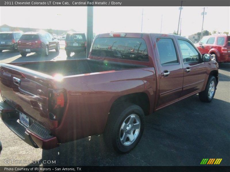 Cardinal Red Metallic / Ebony 2011 Chevrolet Colorado LT Crew Cab
