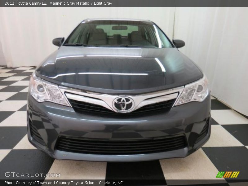 Magnetic Gray Metallic / Light Gray 2012 Toyota Camry LE