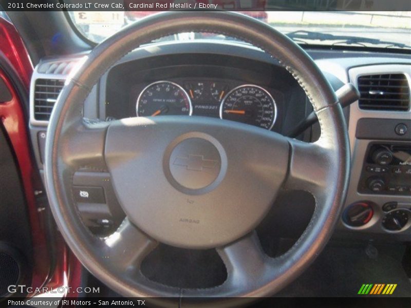 Cardinal Red Metallic / Ebony 2011 Chevrolet Colorado LT Crew Cab