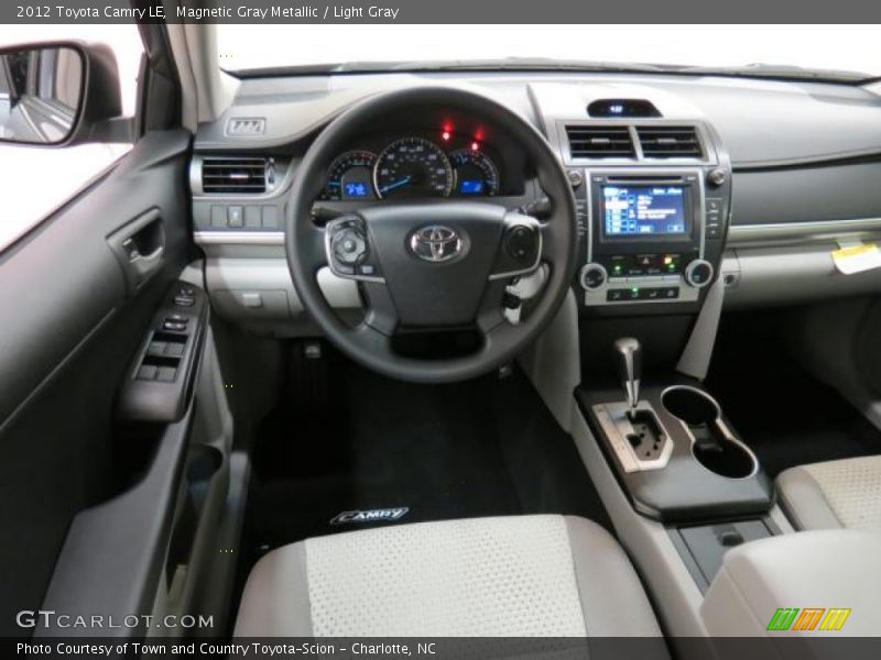Magnetic Gray Metallic / Light Gray 2012 Toyota Camry LE