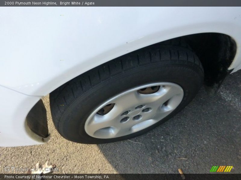 Bright White / Agate 2000 Plymouth Neon Highline