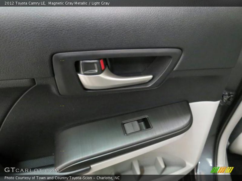 Magnetic Gray Metallic / Light Gray 2012 Toyota Camry LE
