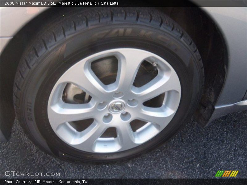 Majestic Blue Metallic / Cafe Latte 2008 Nissan Maxima 3.5 SL