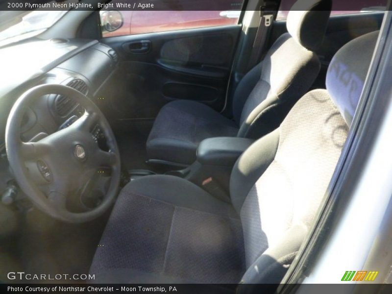 Bright White / Agate 2000 Plymouth Neon Highline