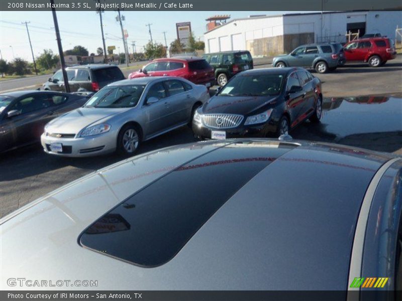 Majestic Blue Metallic / Cafe Latte 2008 Nissan Maxima 3.5 SL