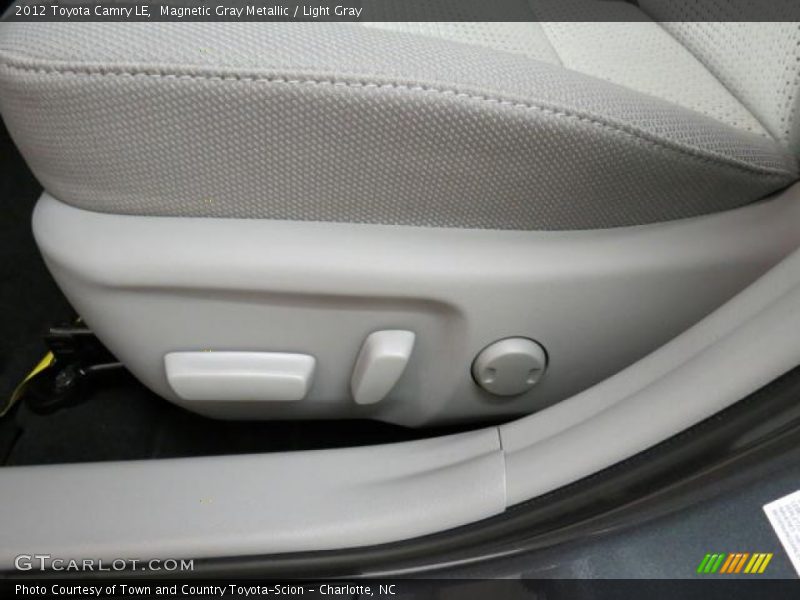 Magnetic Gray Metallic / Light Gray 2012 Toyota Camry LE