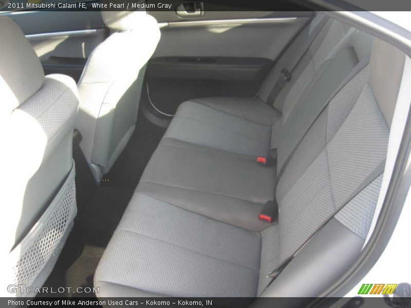White Pearl / Medium Gray 2011 Mitsubishi Galant FE