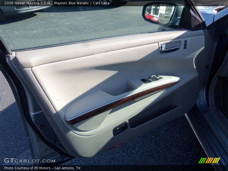 Majestic Blue Metallic / Cafe Latte 2008 Nissan Maxima 3.5 SL