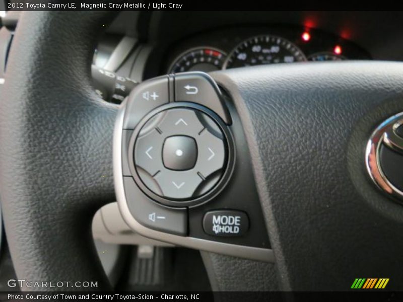 Magnetic Gray Metallic / Light Gray 2012 Toyota Camry LE