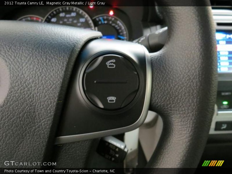 Magnetic Gray Metallic / Light Gray 2012 Toyota Camry LE