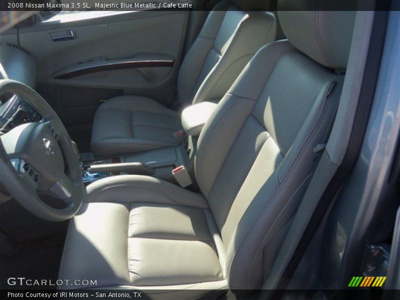 Majestic Blue Metallic / Cafe Latte 2008 Nissan Maxima 3.5 SL