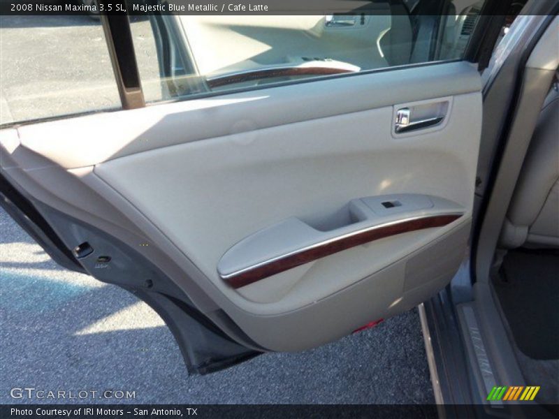 Majestic Blue Metallic / Cafe Latte 2008 Nissan Maxima 3.5 SL