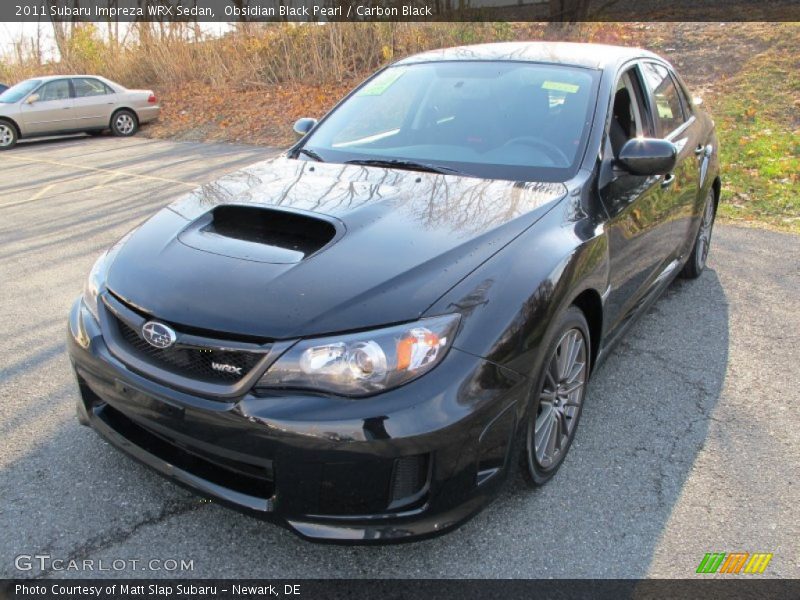Obsidian Black Pearl / Carbon Black 2011 Subaru Impreza WRX Sedan