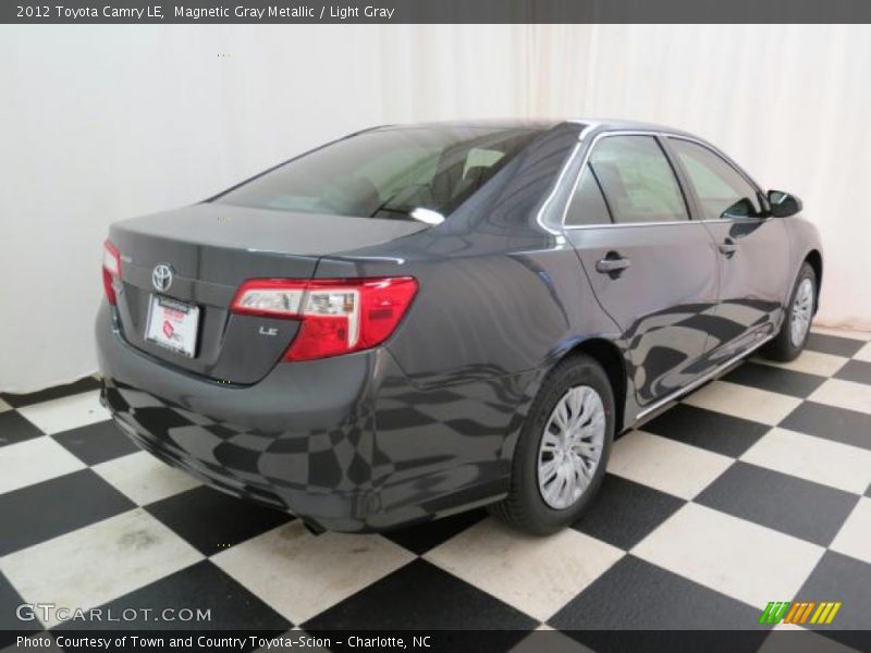 Magnetic Gray Metallic / Light Gray 2012 Toyota Camry LE