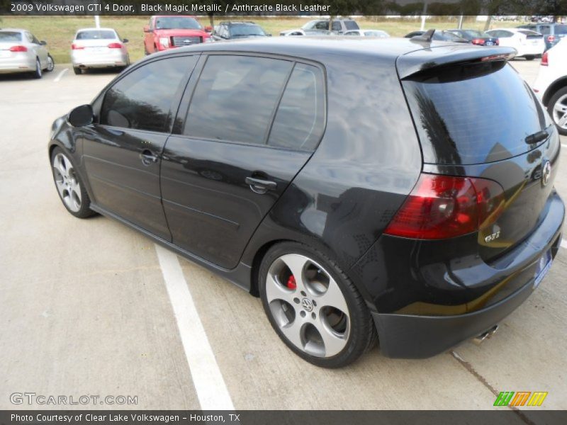 Black Magic Metallic / Anthracite Black Leather 2009 Volkswagen GTI 4 Door