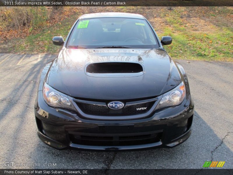 Obsidian Black Pearl / Carbon Black 2011 Subaru Impreza WRX Sedan