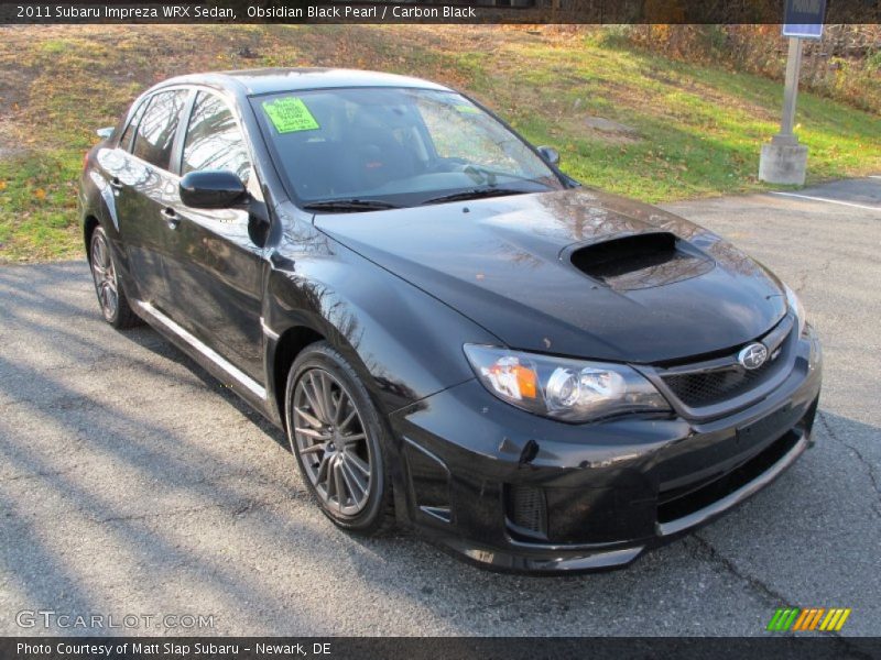 Front 3/4 View of 2011 Impreza WRX Sedan