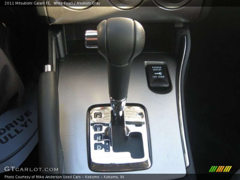 White Pearl / Medium Gray 2011 Mitsubishi Galant FE