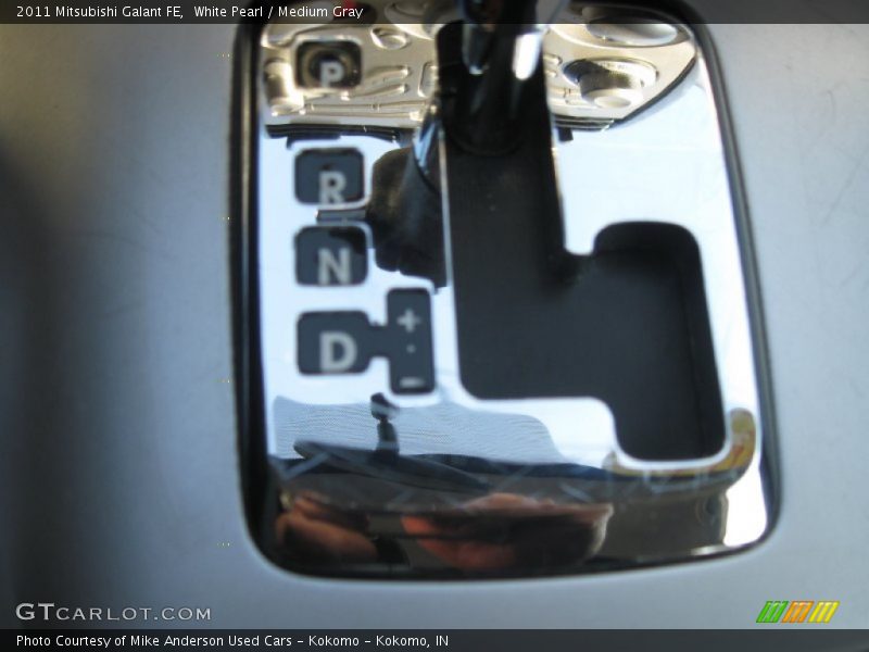 White Pearl / Medium Gray 2011 Mitsubishi Galant FE