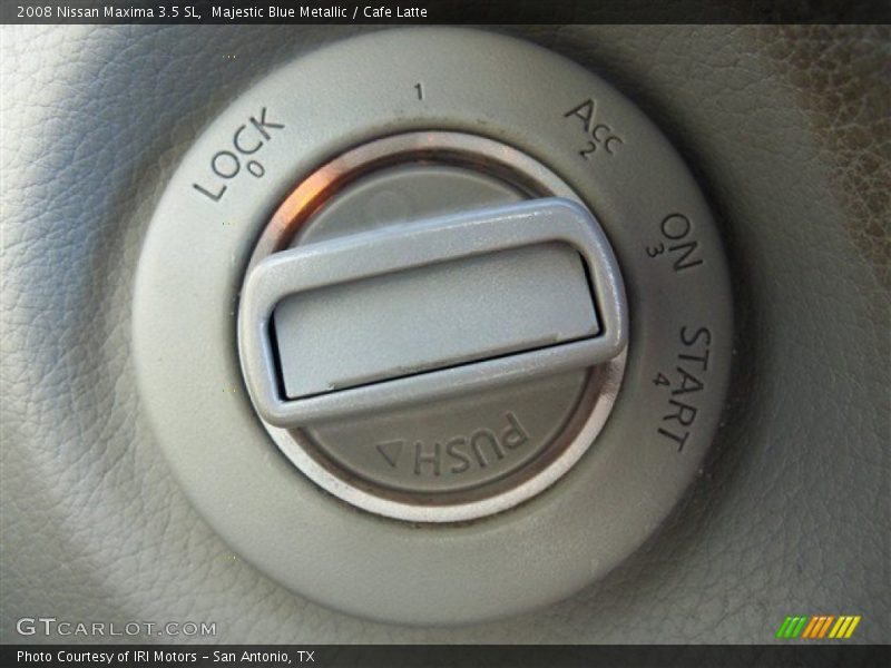 Majestic Blue Metallic / Cafe Latte 2008 Nissan Maxima 3.5 SL