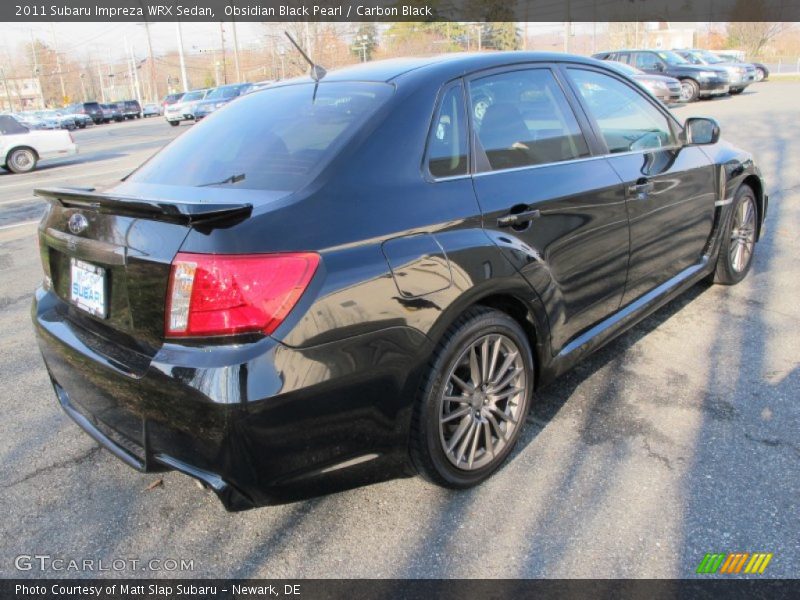 Obsidian Black Pearl / Carbon Black 2011 Subaru Impreza WRX Sedan