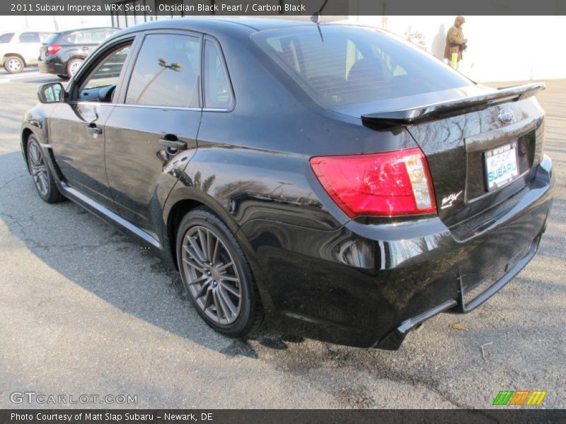 Obsidian Black Pearl / Carbon Black 2011 Subaru Impreza WRX Sedan