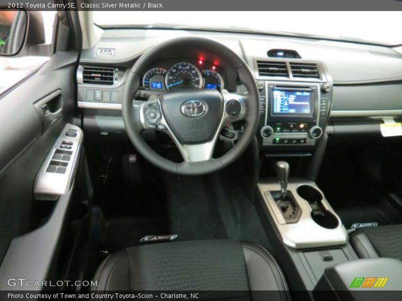 Classic Silver Metallic / Black 2012 Toyota Camry SE