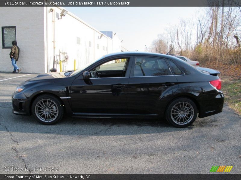 Obsidian Black Pearl / Carbon Black 2011 Subaru Impreza WRX Sedan