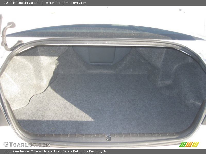 White Pearl / Medium Gray 2011 Mitsubishi Galant FE
